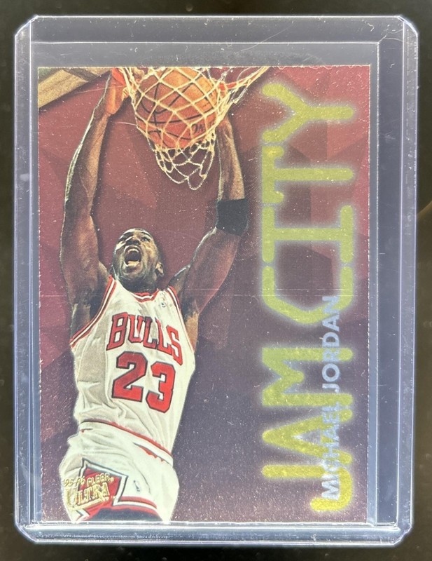 1995-96 Fleer Ultra Michael Jordan Jam City #3 Bulls