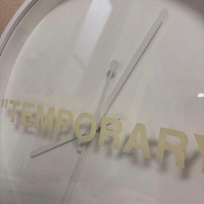 IKEA Off-White マルケラッド MARKERAD 時計 掛け時計 Virgil Abloh x IKEA MARKERAD Wall Clock - Russell Brightwell