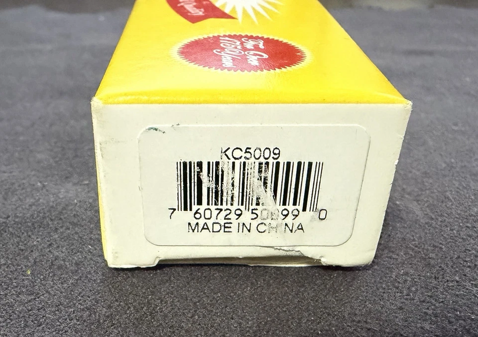 GRÚA DE BESOS - NAVAJA DE BOLSILLO PLEGABLE AMARILLA KC5009 6,50" ¡ABIERTA! Foto 4 de 4