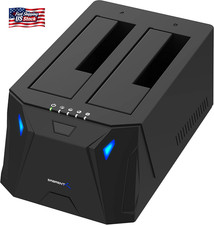 SABRENT USB 3.0 to SATA I/II/III Dual Bay External Hard Drive Docking Station fo