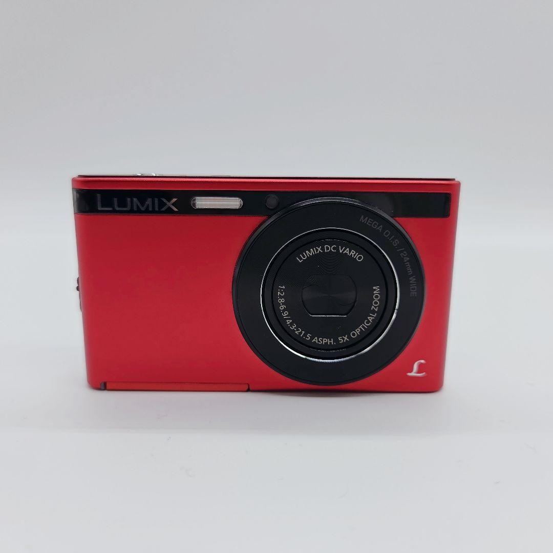 【美品】Panasonic LUMIX DMC-XS1 レッド　動作確認済 Panasonic LUMIX DMC-XS1 Compact Digital Camera Red Tested