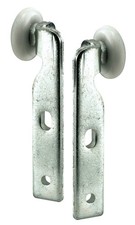 Closet Door Roller 7/8 Inch Nylon Ball Bearing Wheel Left Right Pair 2 PCS