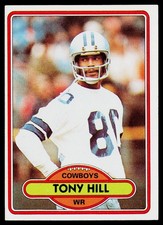 1980 Topps SET-BREAK #53 Tony Hill EX or Better, (HUCK'S)