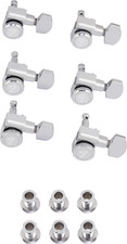 Fender Locking Stratocaster Telecaster Staggered Tuning Machines Polished Chrome