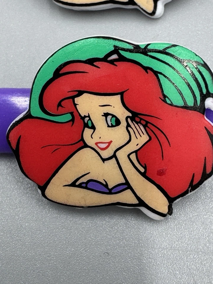 Clips de pasador vintage de La Sirenita de Disney 2 juegos 4 en total Foto 2 de 4