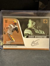 2025 Panini Photogenic Football Matthew Golden Bronze Auto
