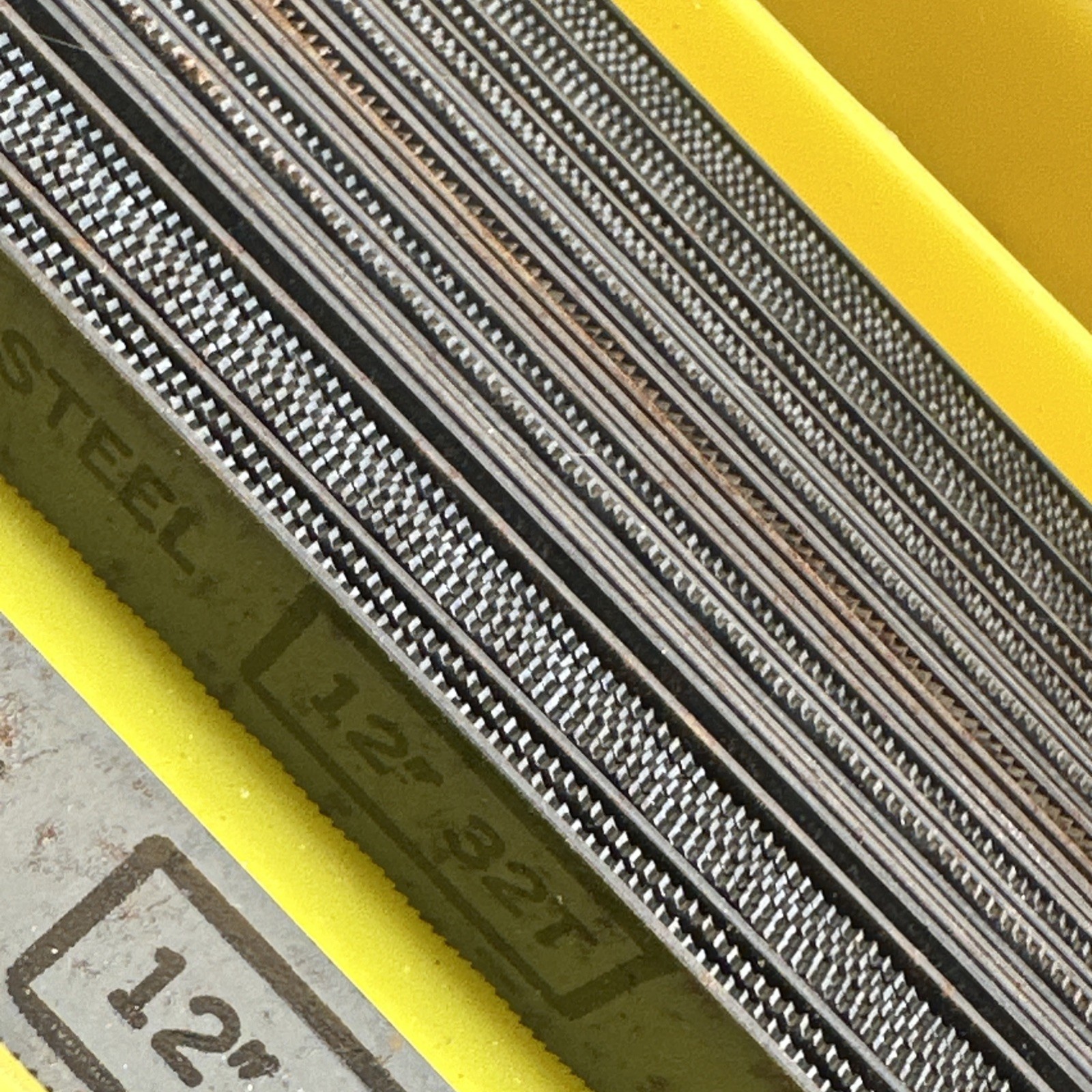 50 Pc SKODCO Tools 12 In. 32 Tooth Metal Hack Saw Blades Made In USA NOS Vintage