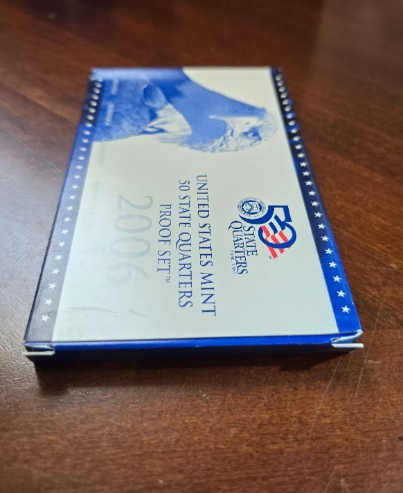 2006 S Proof Set Quarters NV NE CO ND SD w/ COA | U.S. Mint 50 State Quarters Pr