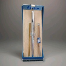 penna a sfera AURORA con custodia e ricambio anni 70