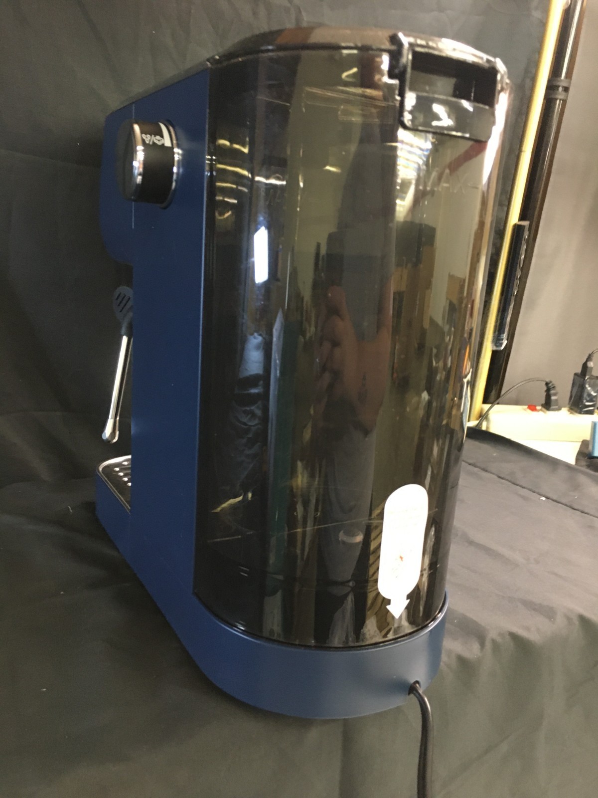 CASABREWS 3700 Essential 20 Bar Espresso Machine w/ Milk Steamer - Blue