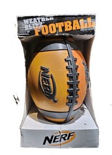 Nerf Weather Blitz Football 2006 Original Foam Box Orange Vintage 2000s READ NOS