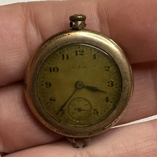 Antique 1918 Elgin Grade 431 Model 2 Size 6/0s 7j Watch
