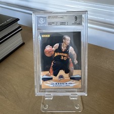 2009-10 Panini Stephen Curry #307 Rookie Card RC BGS 9 Beckett Warriors MINT. rookie card picture
