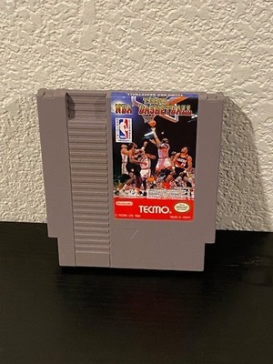 Tecmo NBA Basketball (Nintendo Entertainment System) - Tested & Working