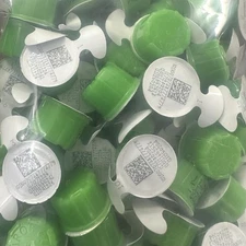 NEW 100 Green curos caps Protection Disinfecting Picc Iv Port Line First Aid