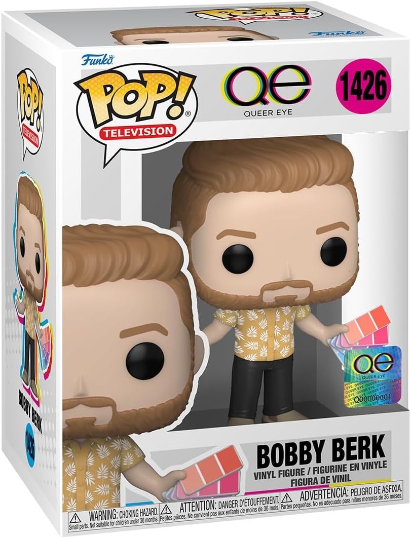 Funko POP! TV: Queer Eye - Bobby Berk - Collectable Vinyl Figure #1426