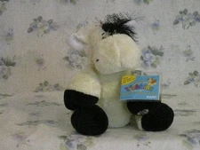 New Webkinz Cow HM003 Sealed Unused Code Attached To Plush POM