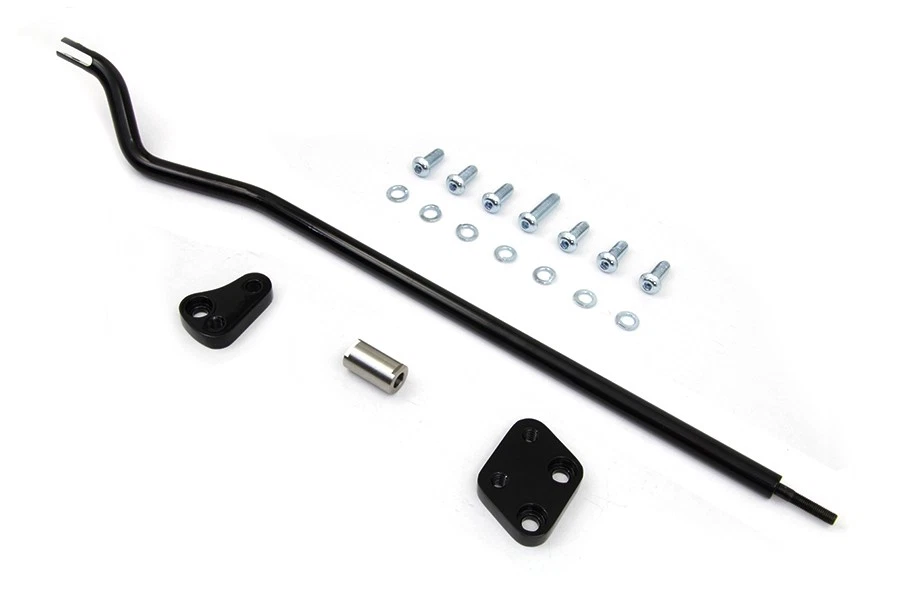 Reduced Reach Forward Control Adapter Kit Gloss Black fits Harley Davidson - Image 3 of 4