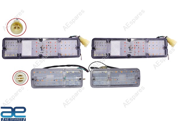 LED Blinker- Mit BremsrüCklicht Set FüR Suzuki Samurai SJ410 SJ413 Gec-image