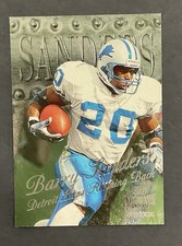 1999 Skybox Metal Universe - Barry Sanders #175 Lions