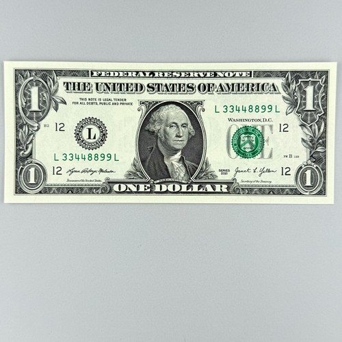 Four Consecutive Pairs 3s 4s 8s 9s Uncirculated Dollar Fancy Serial Number - Picture 2 of 6