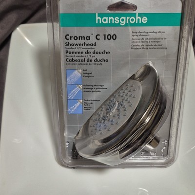 Hansgrohe 04070 Croma C Multi Function 2.5 Gpm Shower Head