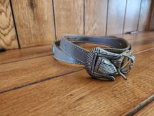 Tex Tan Western Belt 30" 028867 Cowgirl Style with Concho's Light wear