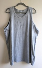 Gildan Men's Extra Xtra Large (XXL) Vest / Tank Top | Spring /Summer - Marl Grey