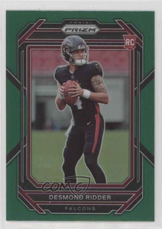 2022 Panini Prizm Rookies Green Prizm Desmond Ridder #302 uk2