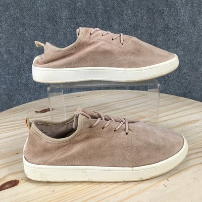 Steve Madden Shoes Womens 7B Tan Elexa Sneakers Fabric Lace Up Casual Low Top