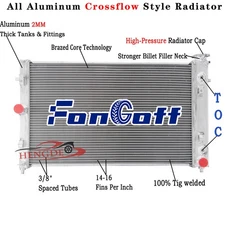 3Row Aluminum Radiator Fit 2005-2006 Pontiac GTO 6.0L V8 GAS Engine AT 5967CC