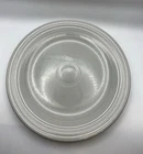 Fiesta Pearl Gray 10.5" Dinner Plate Homer Laughlin Retired 1999 NNB Lead Free