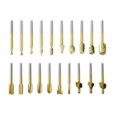 20-piece Mini Rotary Woodworking File Set For...