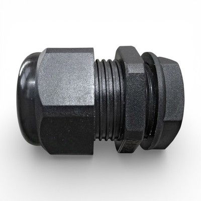 Wasserdichte Kabelverschraubungen - Schwarz Nylon Kompression Kabelverschraubung Sicherungsmutter IP68