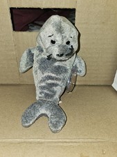 Ty Beanie Baby - SLIPPERY the Seal 7 Inch NEW MWMTs Plush Stuffed Animal Toy