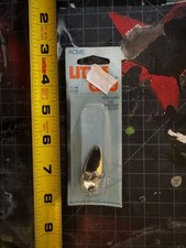 Acme Tackle Little Cleo C-140 1/4 oz Silver Spoon Casting Lure for Trout, Salmon