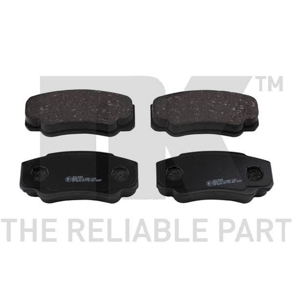 NK BremsbeläGe Hinten FüR Citroen Jumper Fiat Ducato Peugeot Boxer-image
