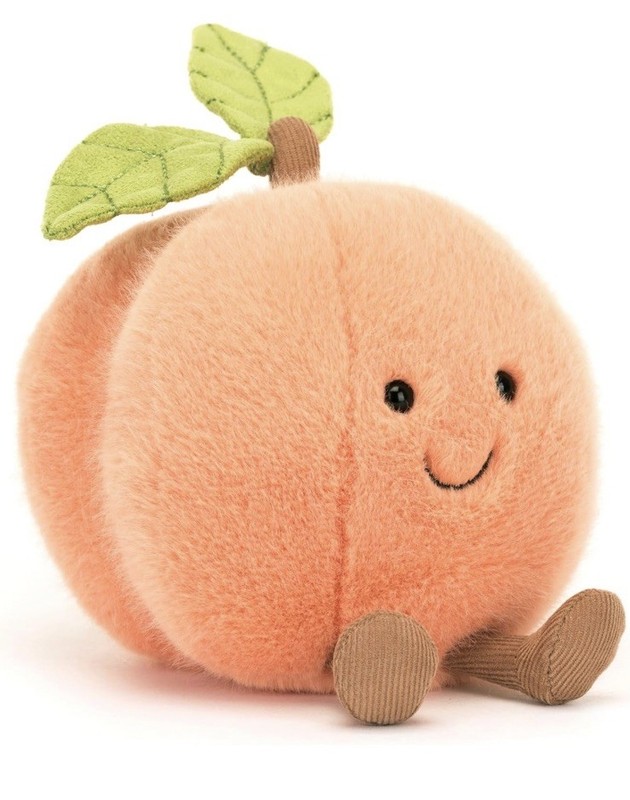 Jellycat Amuseables Peach – Fun & Whimsical Plush Toy NWT