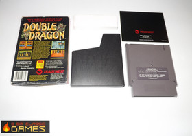 Double Dragon  WORN COMPLETE BOX  - NINTENDO NES - FAST SHIPPING!  416a