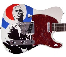 Paul Weller Signed Autographed 1/1 Custom Photo Graphics Guitar ACOA