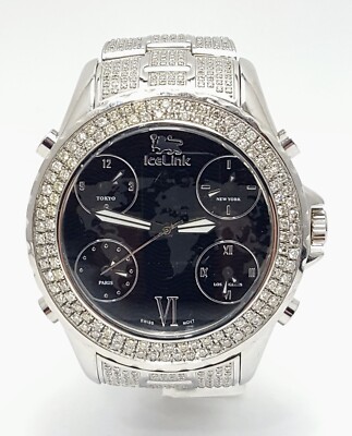 ICELINK MARCOPOLO ゴールド Marco Polo Gold 5 Time Zone Watch (Sample Sale) - IceLink