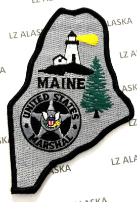 MARSHAL SERVICE MAINE PATCH (PD13)