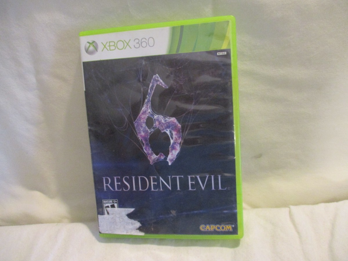 Jeu Xbox 360 Resident Evil 6 - Bon état, Boîtier Inclus, Instructions Comprises, Prêt à Jouer
