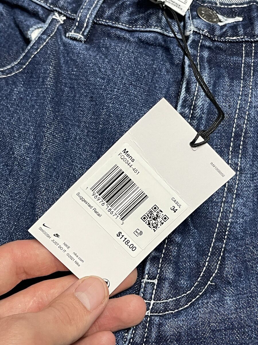 Supreme x Nike Denim Short Blue Indigo Size 34 New With Tag Supreme x Nike Denim Short Blue Indigo Size 34 New With Tag