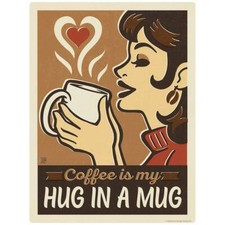 Coffee Is My Hug In a Mug Decal Peel and Stick Decor