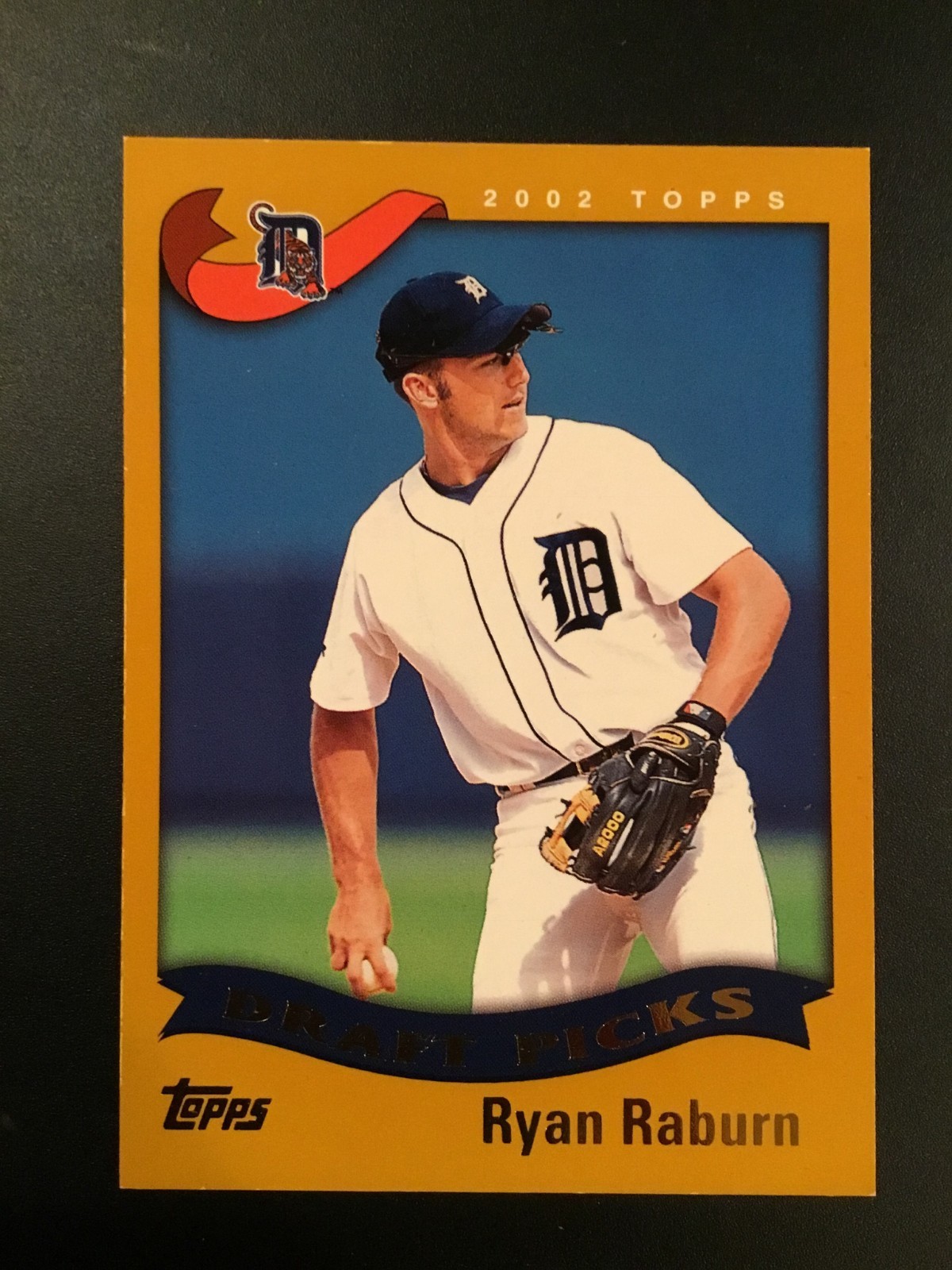 2002 Topps #692 RYAN RABURN Draft Picks ROOKIE RC Detroit Tigers Indians HOT ! 
