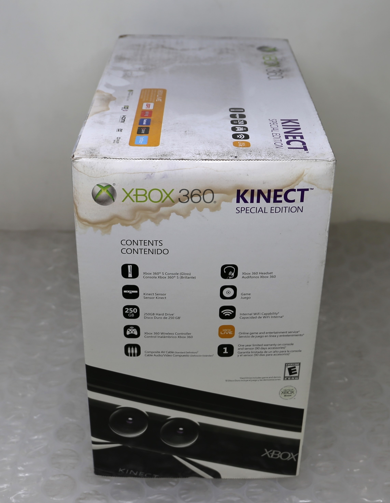 *NEW* MICROSOFT Xbox 360 S 250GB Kinect Special Edition (1439/1414