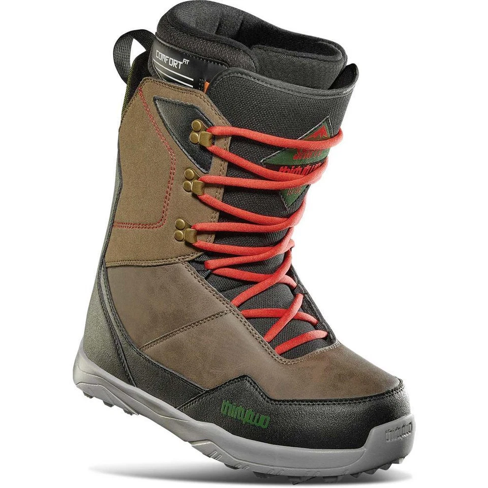 THIRTYTWO SHIFTY BLACK/BROWN MENS SNOWBOARD BOOTS