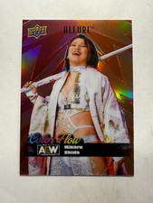 Hikaru Shida 2024 Upper Deck AEW #CF-2 Card Allure Color Flow