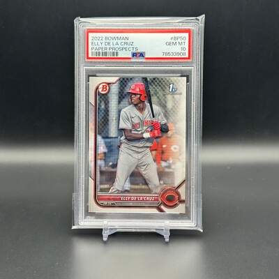 2022 Bowman Paper Prospects » Elly De La Cruz (1st) #BP50 » PSA 10